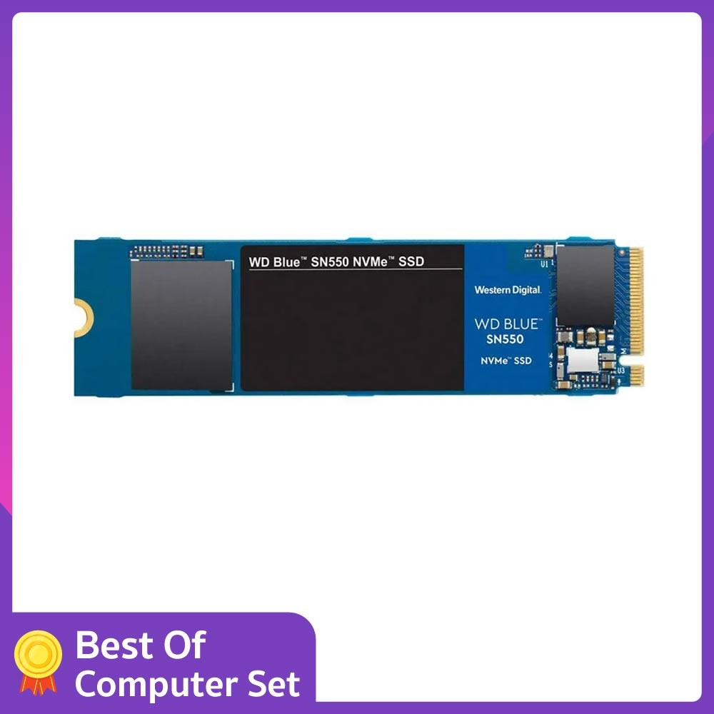 WD SSD 500GB M.2 PCle/NVMe R2400MB/s W1750MB/s Blue 5 Year (SN550 NVMe)