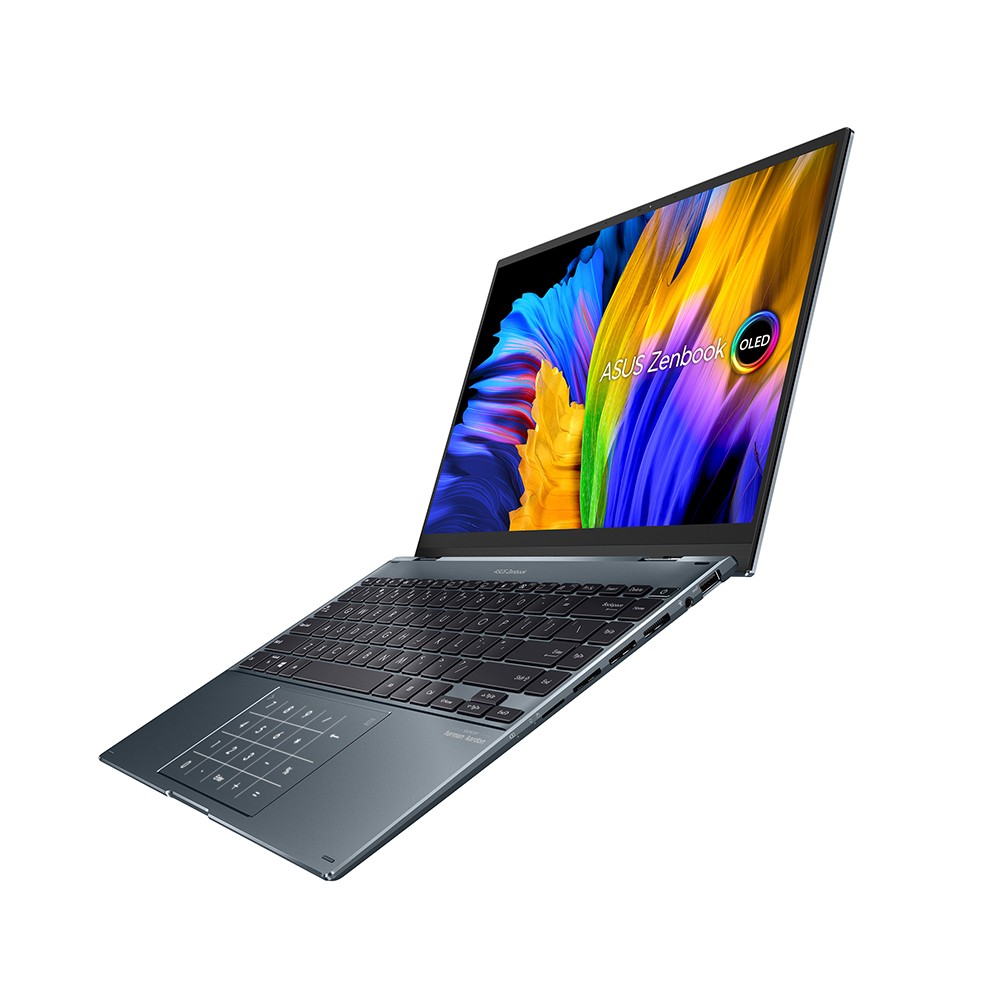 โน๊ตบุ๊ค Asus Zenbook 14 Flip OLED UP5401EA-KN501TS Pine Grey