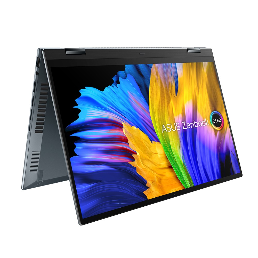 โน๊ตบุ๊ค Asus Zenbook 14 Flip OLED UP5401EA-KN501TS Pine Grey
