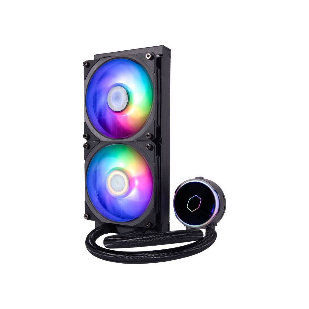 ชุดระบายความร้อนซีพียู Cooler Master CPU Cooler MasterLiquid PL240 Flux