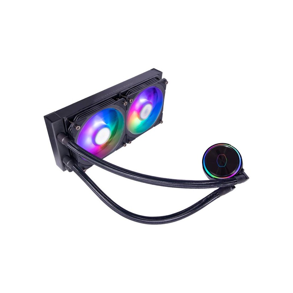 ชุดระบายความร้อนซีพียู Cooler Master CPU Cooler MasterLiquid PL240 Flux