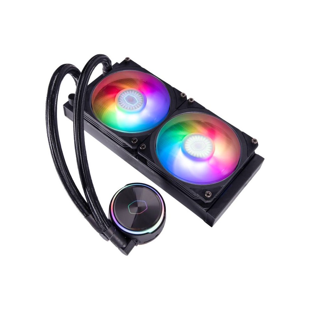 ชุดระบายความร้อนซีพียู Cooler Master CPU Cooler MasterLiquid PL240 Flux