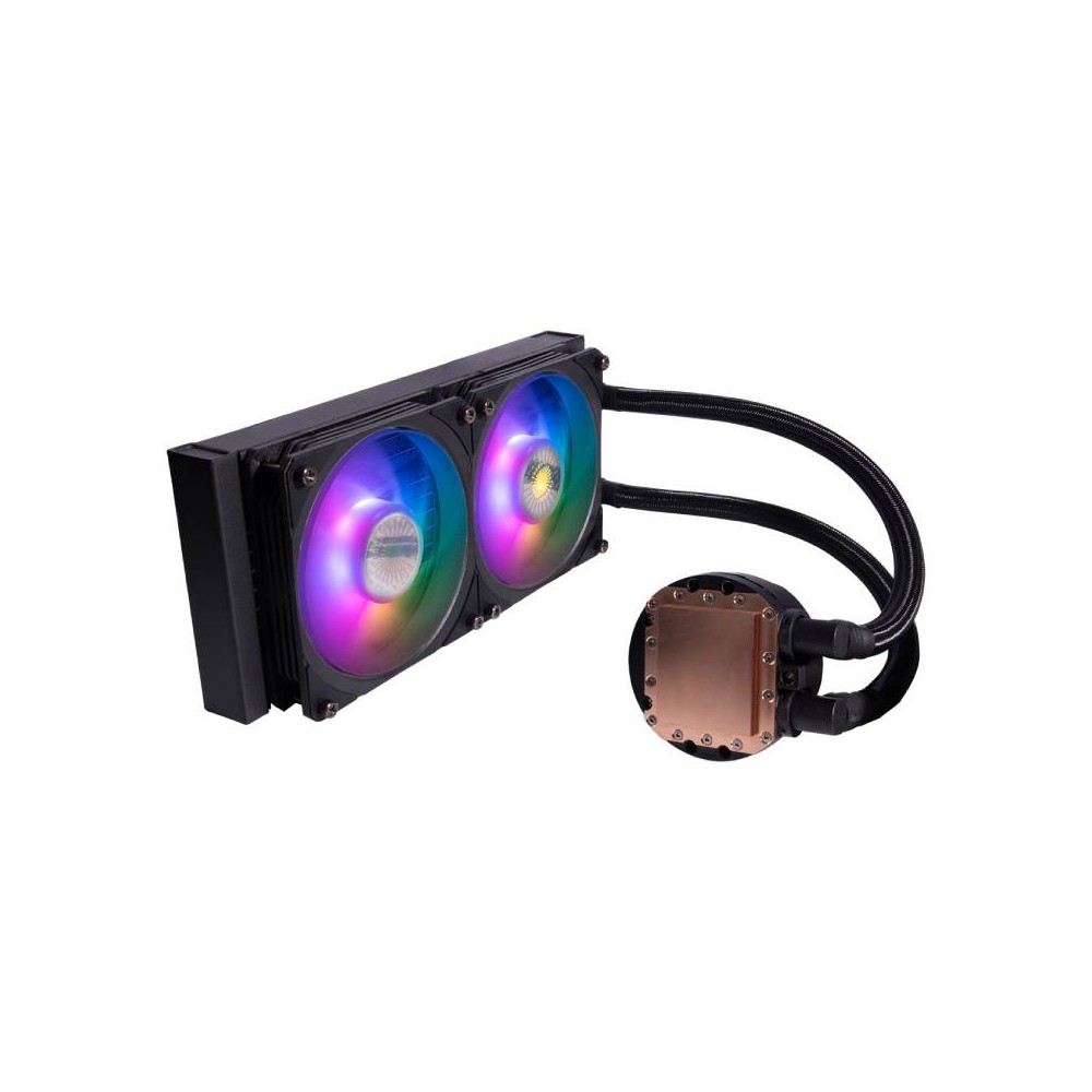 ชุดระบายความร้อนซีพียู Cooler Master CPU Cooler MasterLiquid PL240 Flux