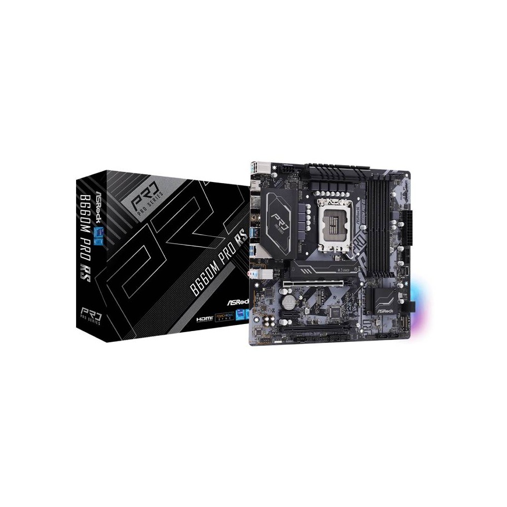 เมนบอร์ด ASRock B660M Pro RS DDR4 LGA-1700