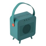 ลำโพงบลูทูธ Blue Box Retro Cube Green/Orange