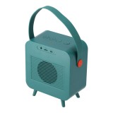 ลำโพงบลูทูธ Blue Box Retro Cube Green/Orange