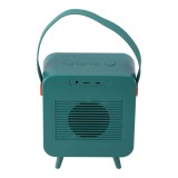ลำโพงบลูทูธ Blue Box Retro Cube Green/Orange