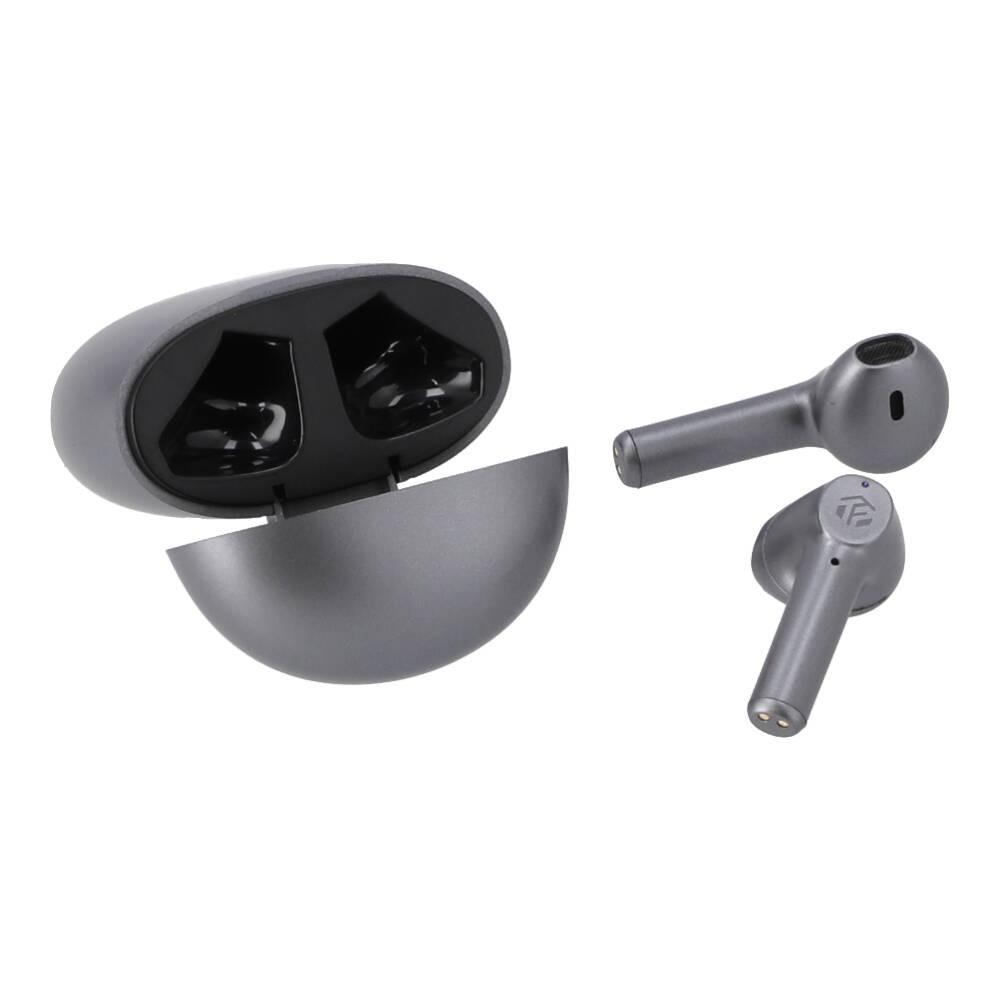 หูฟังไร้สาย TECHPRO Metallic Gray