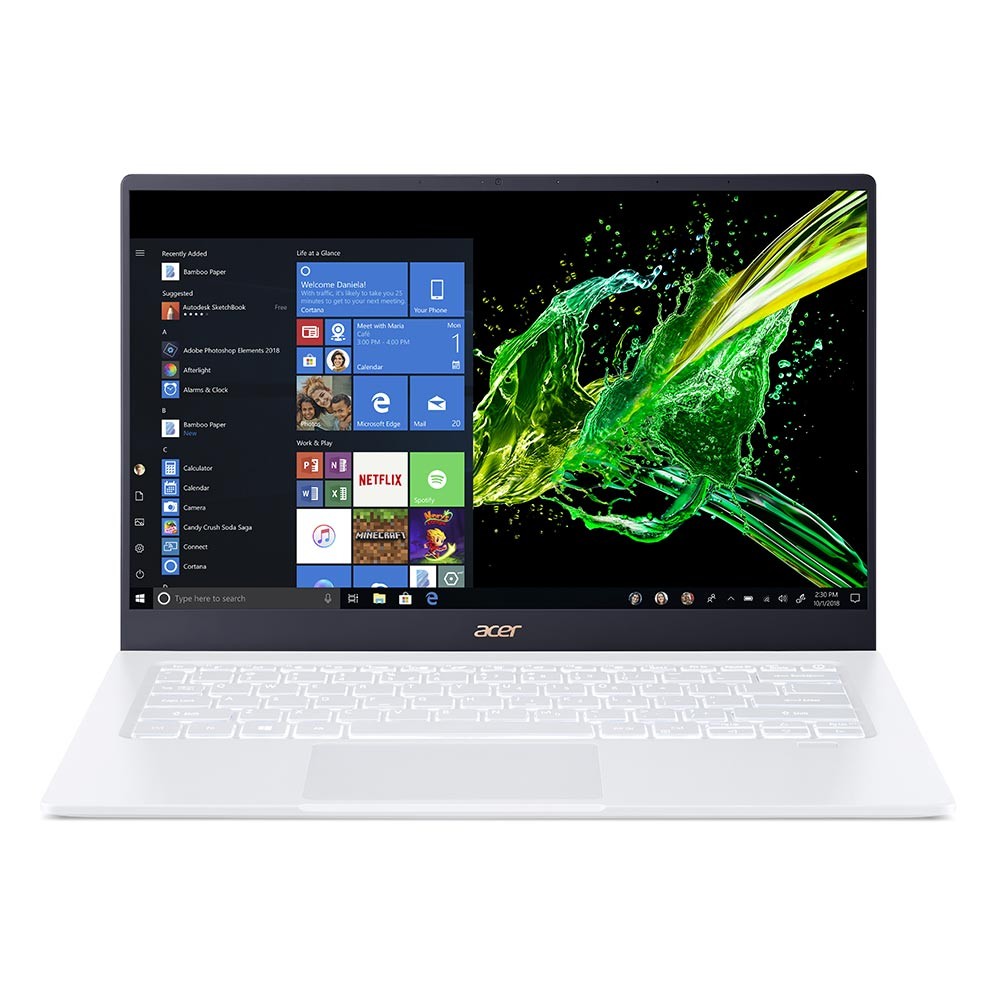 โน๊ตบุ๊ค Acer Swift SF514-54GT-51RG White