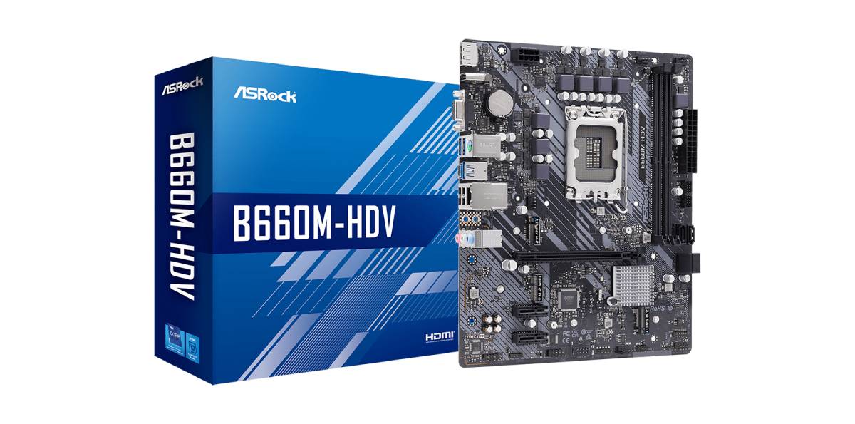 เมนบอร์ด ASRock Mainboard B660MHDV DDR4 LGA1700