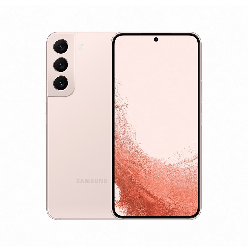 โทรศัพท์มือถือ Samsung Galaxy S22 (8+256) Pink Gold (5G)