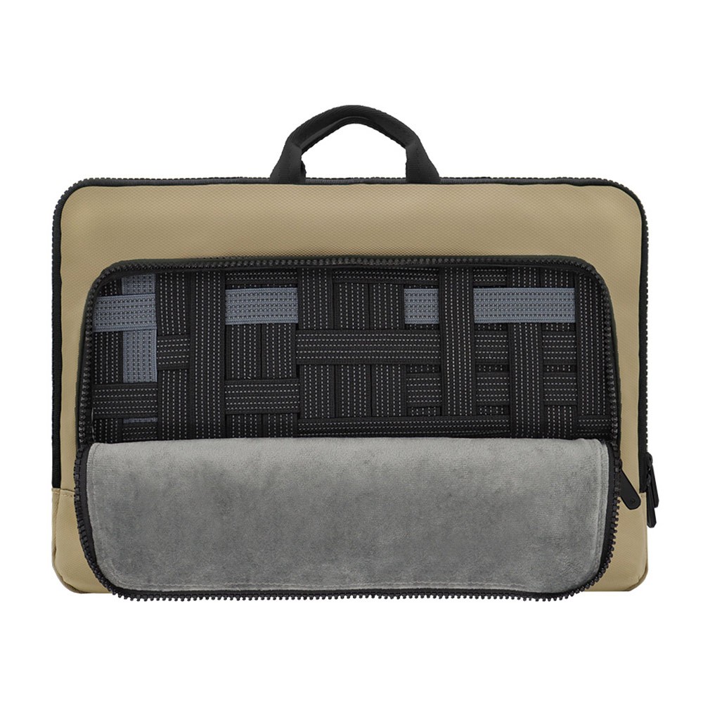 กระเป๋าโน๊ตบุ๊ค JTLEGEND Carrybag Macbook/Laptop 14 inch Ness Notebook Organizer-Sand