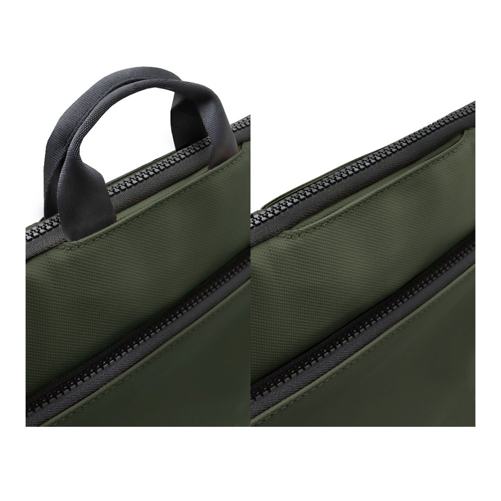 กระเป๋าโน๊ตบุ๊ค JTLEGEND Carrybag Macbook/Laptop 14 inch Ness Notebook Organizer-Dark Green