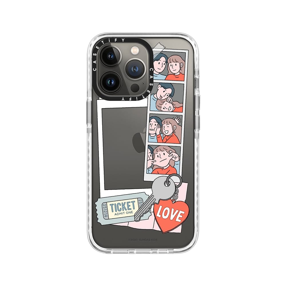 เคสไอโฟน Casetify Casing for iPhone 13Pro Max (6.7) Impact Case A-Gent  Tokyo / Sundae Kids - Polaroid (CTF-9585762-16003281)