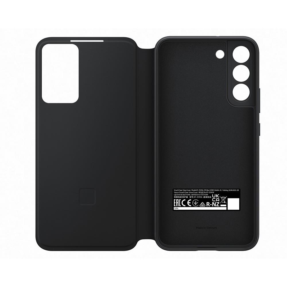 เคส Samsung Galaxy S22 Smart Clear View Cover Black