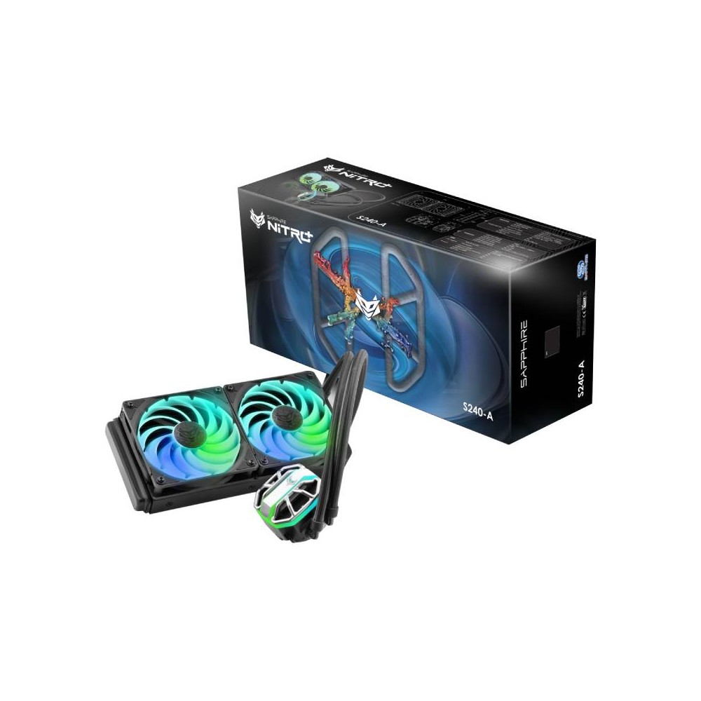 ชุดระบายความร้อนซีพียู Sapphire CPU Liquid Cooler AIO Nitro+