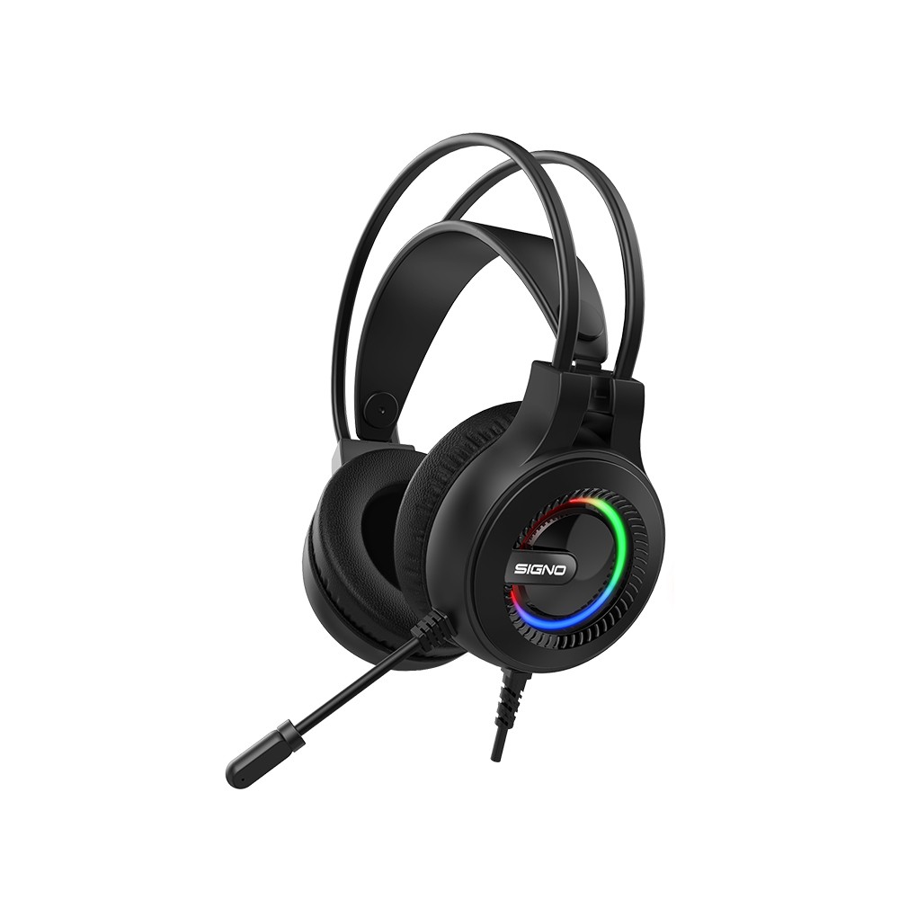 หูฟังเกมมิ่ง Signo Bazzle HP-833 7.1 Black