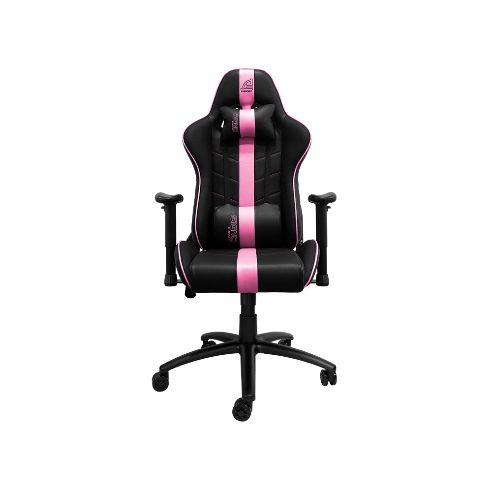 เก้าอี้เกมมิ่ง Signo Gaming Chair BooZer GC-208 BP Black/Pink