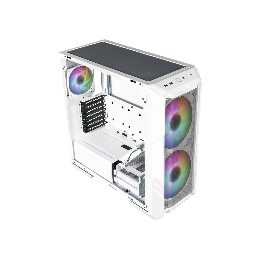 เคสคอมพิวเตอร์ Cooler Master Computer Case HAF 500 White