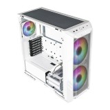 เคสคอมพิวเตอร์ Cooler Master Computer Case HAF 500 White
