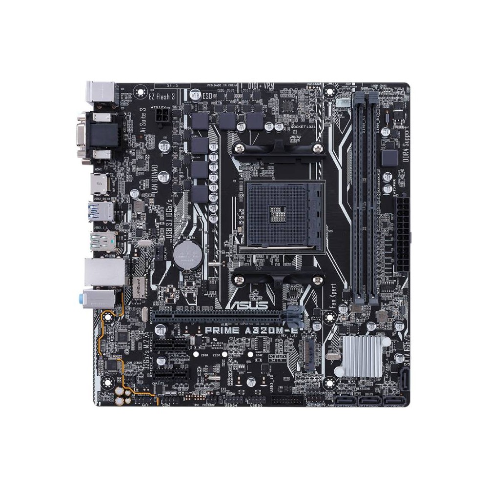 เมนบอร์ด ASUS PRIME A320M-E AM4