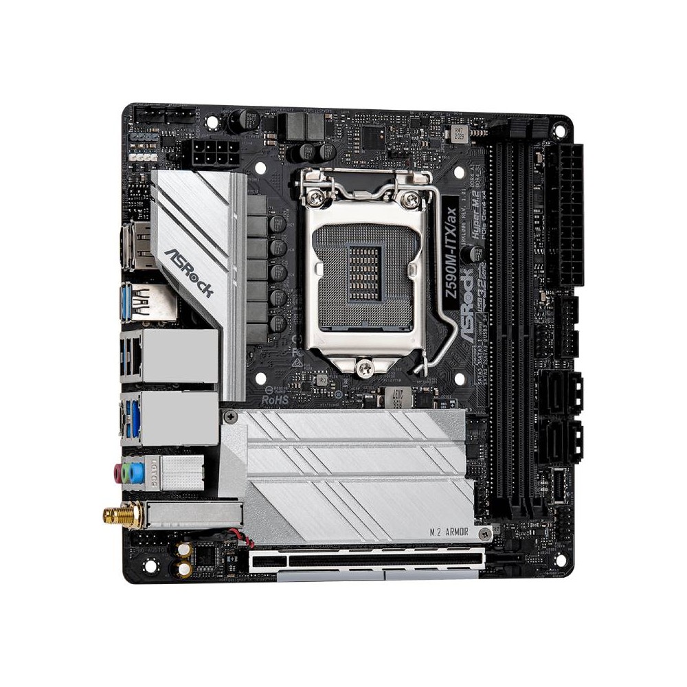 Asrock z590m itx ax обзор