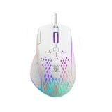 เมาส์เกมมิ่ง Nubwo Gaming Mouse Solaka X42 White