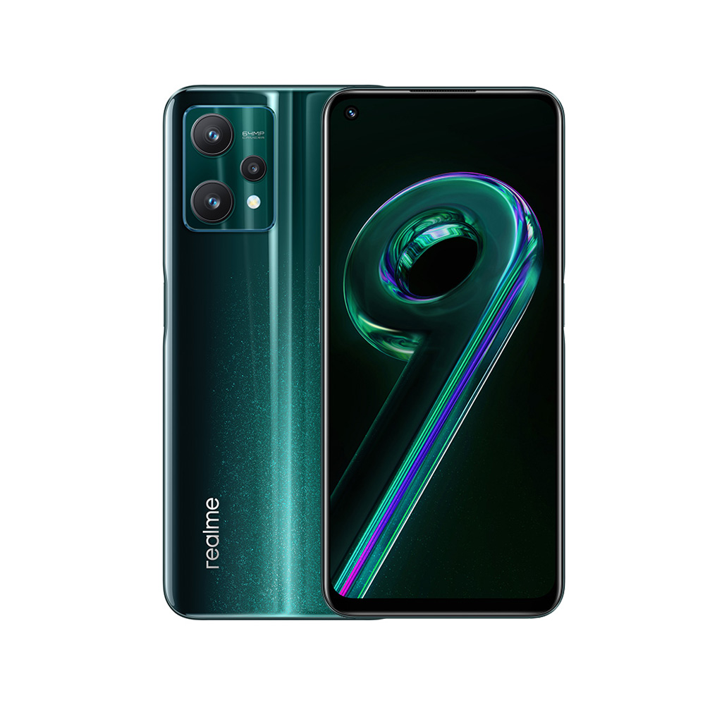 สมาร์ทโฟน Realme 9 Pro+ 5G (8+256) Aurora Green