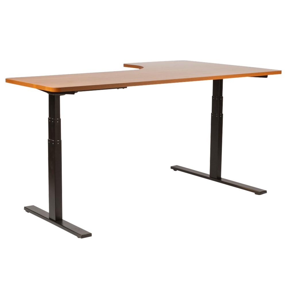โต๊ะปรับระดับเพื่อสุขภาพ Bewell Smart Adjustable Table L Shape Bk180-WA