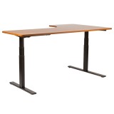 โต๊ะปรับระดับเพื่อสุขภาพ Bewell Smart Adjustable Table L Shape Bk180-WA