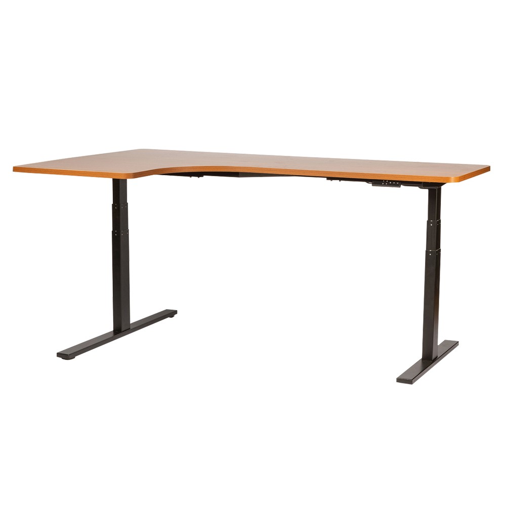 โต๊ะปรับระดับเพื่อสุขภาพ Bewell Smart Adjustable Table L Shape Bk180-WA