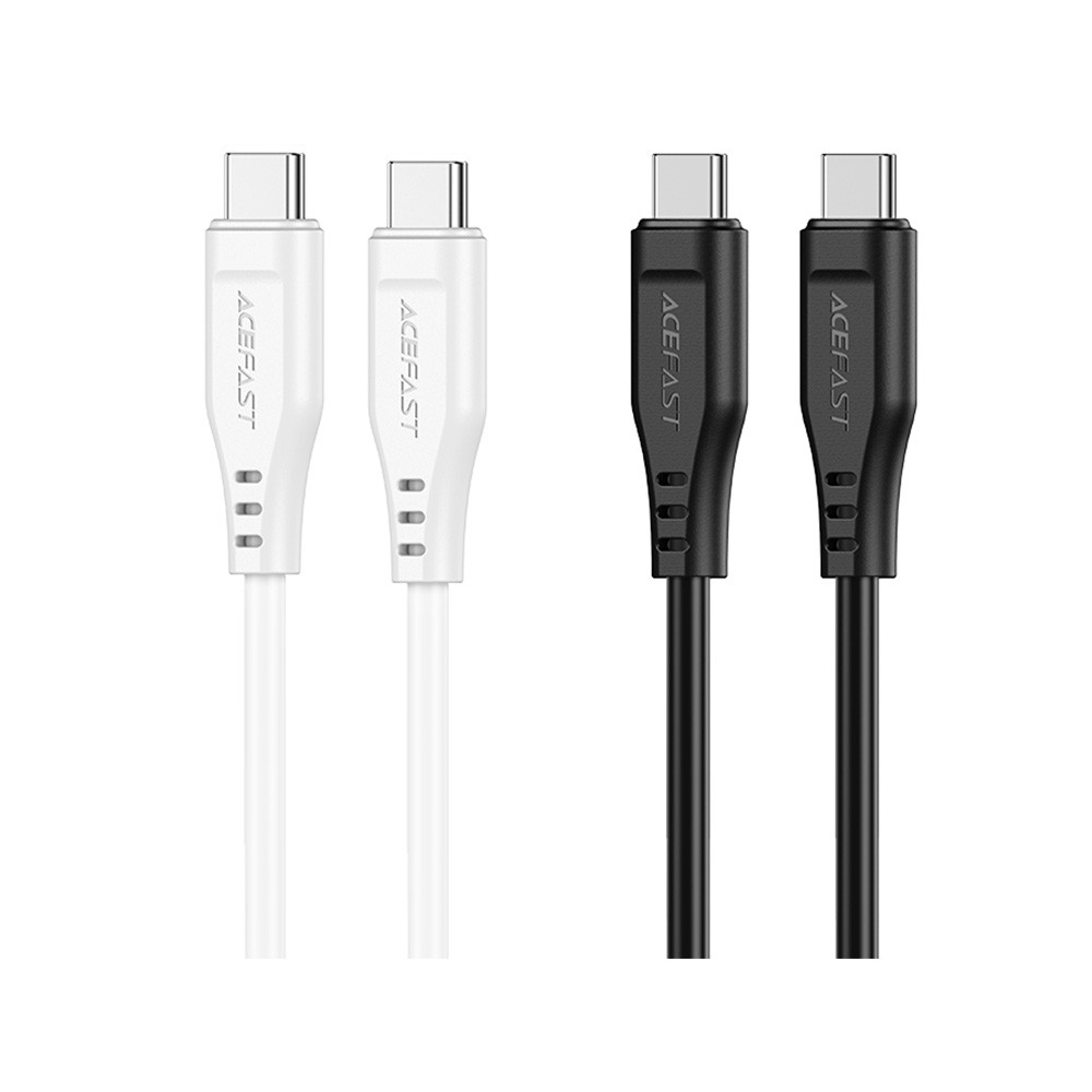 สายชาร์จ ACEFAST USB-C to USB-C TPE Data 1.2 เมตร White