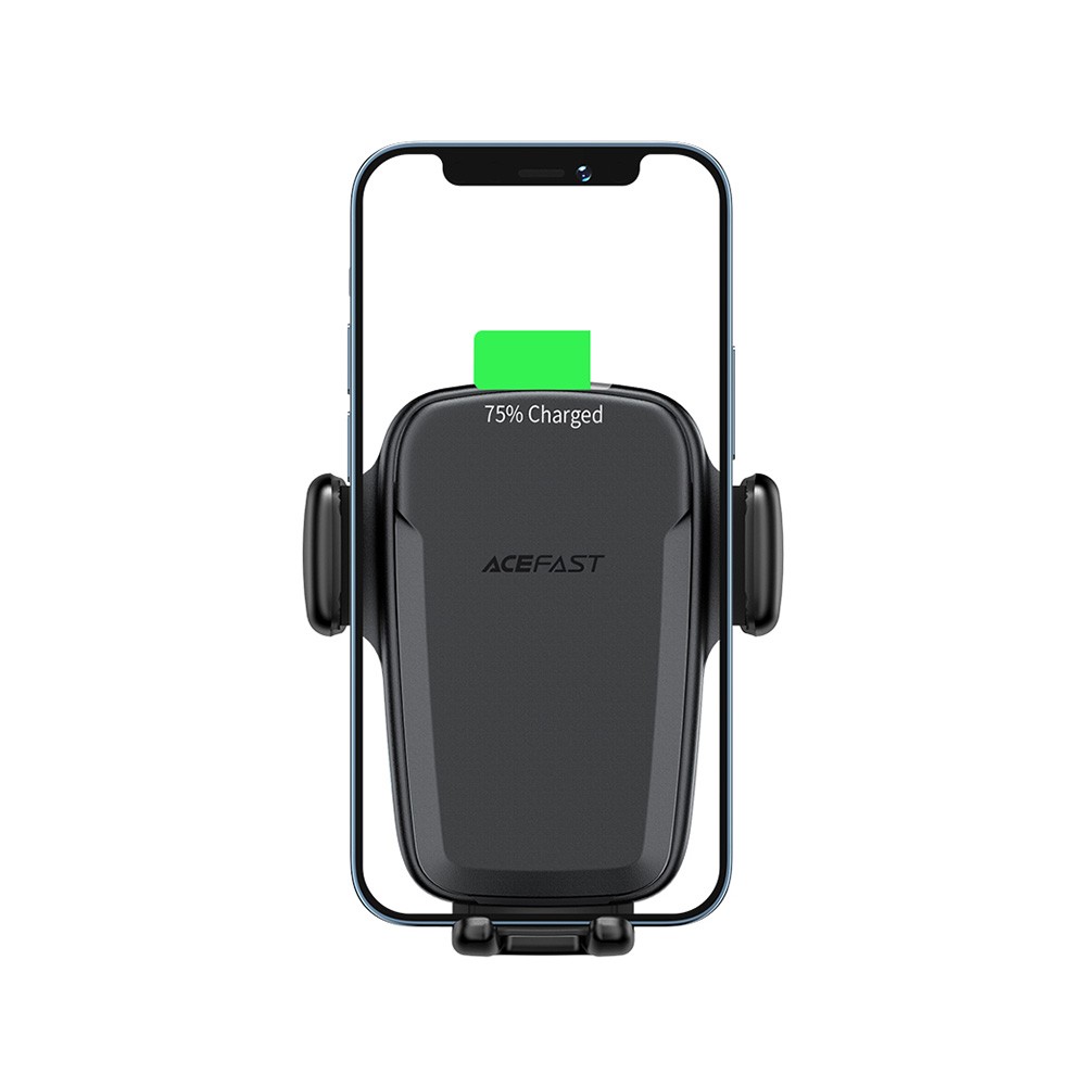 ที่ชาร์จไร้สาย ACEFAST Car Holder Wireless Charging Automatic Clamping Black