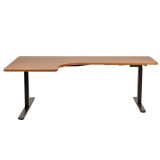 โต๊ะปรับระดับเพื่อสุขภาพ Bewell Smart Adjustable Table L Shape Bk160-WA