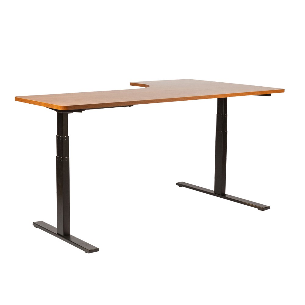 โต๊ะปรับระดับเพื่อสุขภาพ Bewell Smart Adjustable Table L Shape Bk160-WA