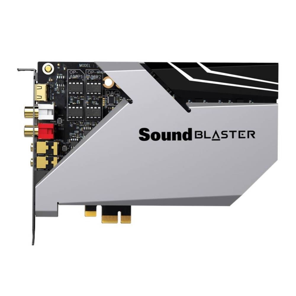 CREATIVE Sound Card Internal Blaster X AE-9 - Metallic Gray