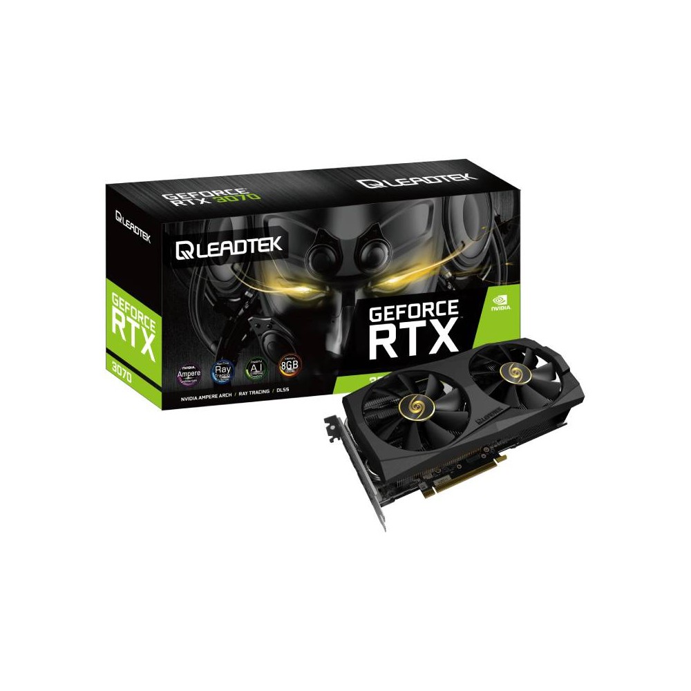 LEADTEK VGA RTX3070 HURRICANE LHR 8GB GDDR6 256-bit กราฟฟิคการ์ด