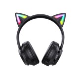 หูฟังเกมมิ่ง Onikuma B90 RGB Cat Ear Bluetooth 5.0 (Black)