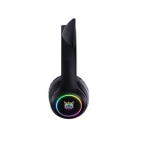 หูฟังเกมมิ่ง Onikuma B90 RGB Cat Ear Bluetooth 5.0 (Black)