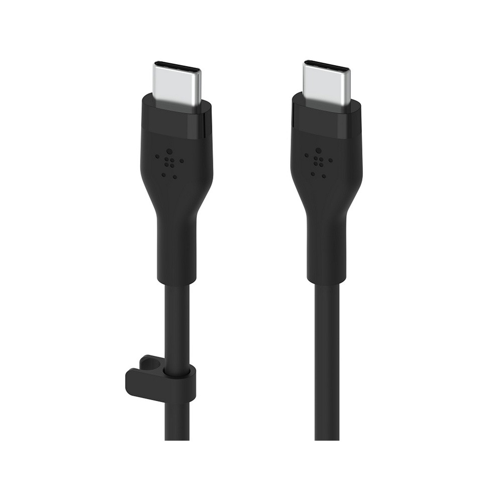 สายชาร์จ Belkin USB-C to USB-C Cable Flex Charge 1M. Black (CAB009bt1MBK)