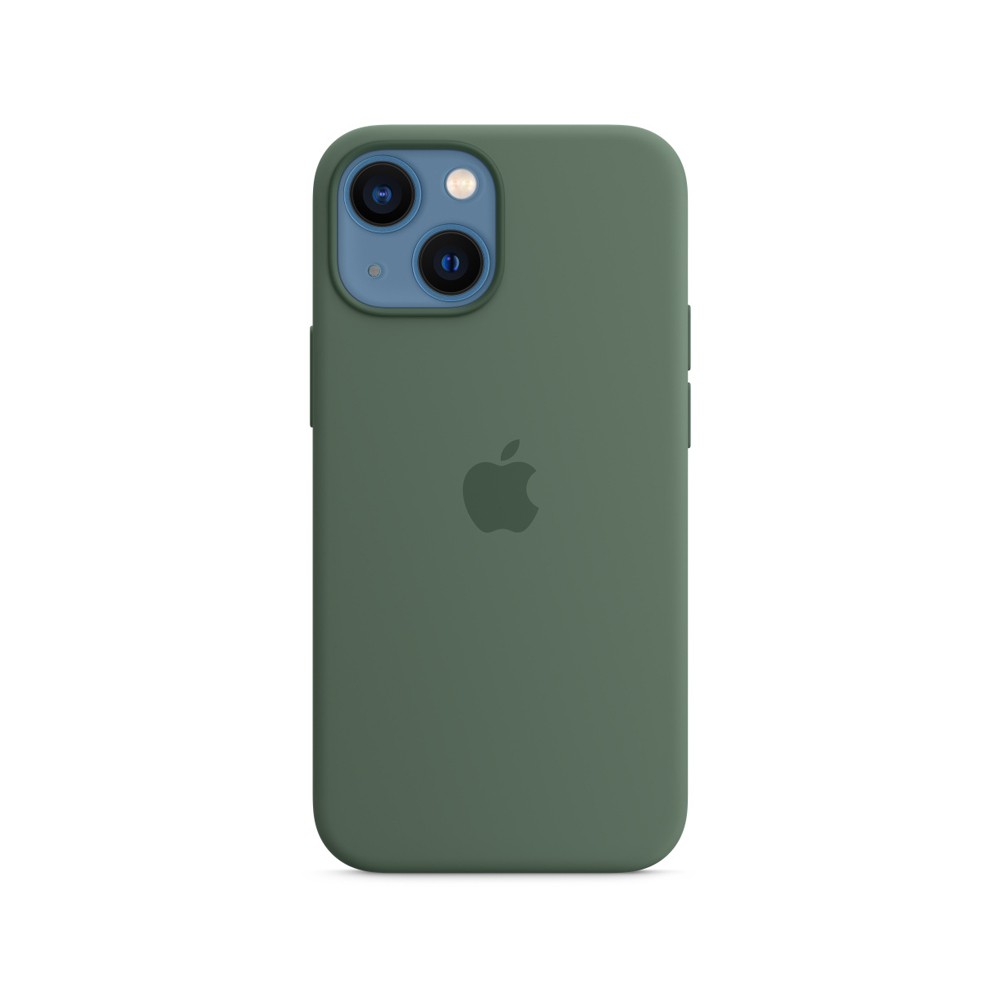 เคสไอโฟนของแท้ Apple iPhone 13 mini Silicone Case with MagSafe - Eucalyptus