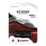 การ์ดเอสเอสดี Kingston SSD KC3000D 4096GB M.2 4.0 NVMe/PCIe R7000MB/s W7000MB/s - 5Year