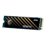 การ์ดเอสเอสดี MSI SSD 500GB SPATIUM M390 M.2 PCIe/NVMe R3300MB/s W2300MB/s - 5Year