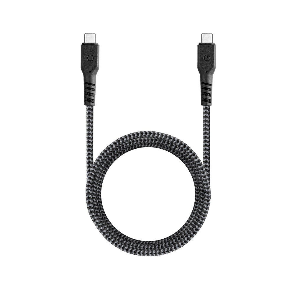 สายชาร์จ Energea USB-C to USB-C FIBRATOUGH 3.1GEN2 1 เมตร Black