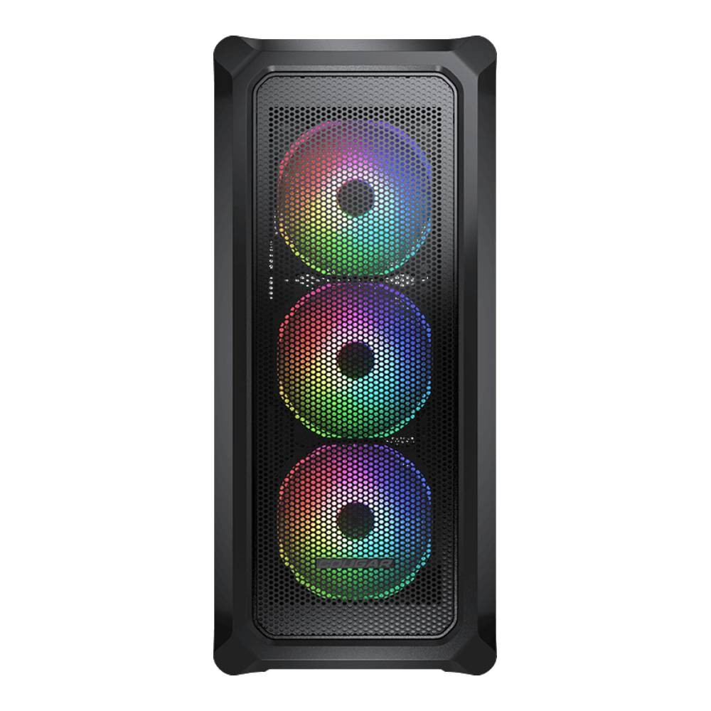 เคสคอมพิวเตอร์ Cougar Computer Case ATX ARCHON 2 Mesh RGB Black