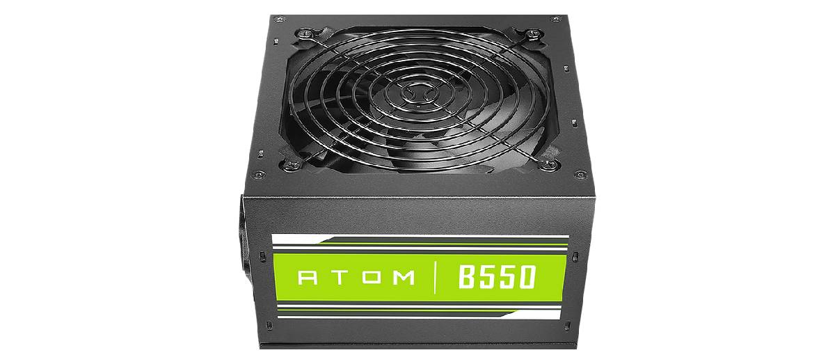 อุปกรณ์จ่าย Antec Power Supply Atom B550 550Watt