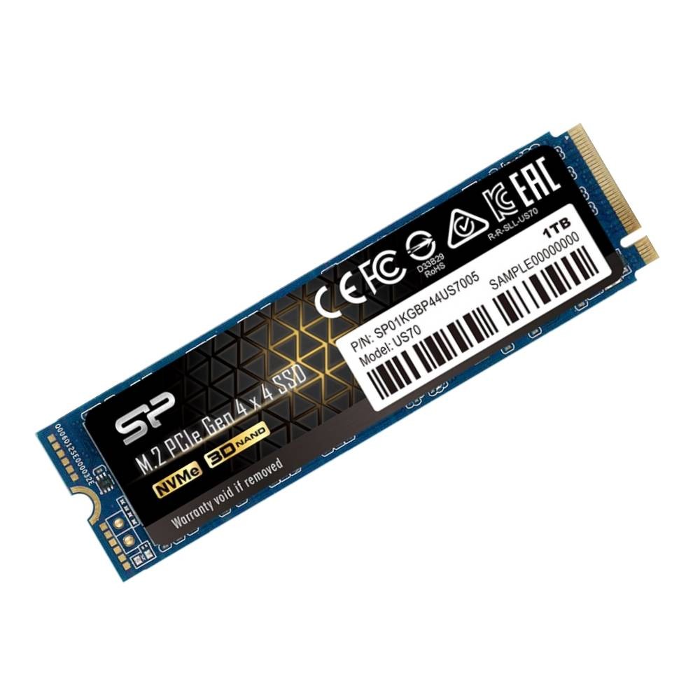 การ์ดเอสเอสดี Silicon Power SSD US70 1TB M.2 NVMe/PCIe R5000MB/s ...