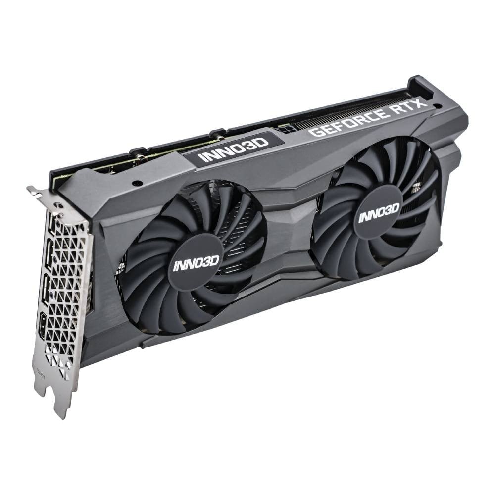 INNO3D NVIDIA GeForce RTX 3050 Twin X2 V2 6GB GDDR6 – Scheda Video Gaming PCIe 4.0, Dual Fan