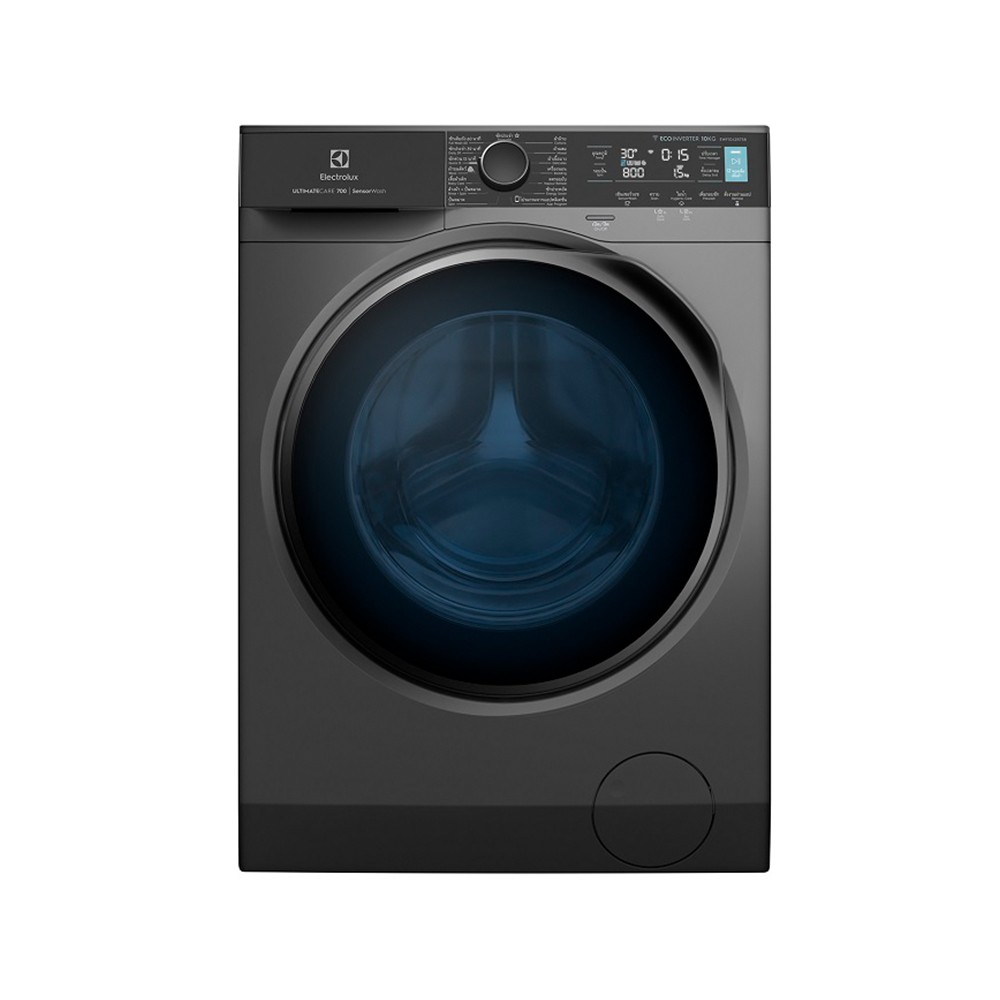 เครื่องซักผ้าฝาหน้า ELECTROLUX 10 KG รุ่น EWF1042R7SB Onyx Dark Silver
