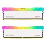 แรมพีซี v-color Ram PC DDR5 32GB/5600MHz.CL40 (2x16GB) Manta XPrism RGB (Glacier White)